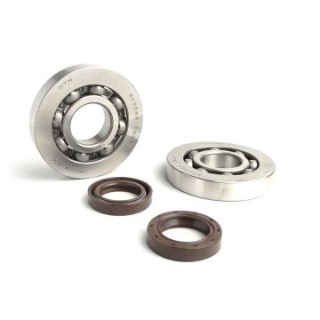 Bearing/seal set crankshaft BGM original Piaggio 125-180 cc 2-stroke GiLera Runner FX/FXR 125-180, ItaLjet Dragster 125-180, Piaggio SKR125, SKR150, TPH125, Skipper125, Skipper150, Hexagon LX/ LXT 125-180