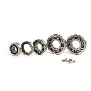 Bearing set engine block Vespa Largeframe GT125 (VNL2T 30001-30742,VNL2T 34501-60900),Sprint 150 (VLB1T 01001-035095),Sprint 150 (VLB1T 38601-73899)