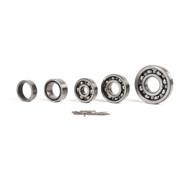 Bearing set engine block Vespa Largeframe GTR125 5901-),TS125 8139-),Sprint 150 VeLoce ,P125X (VNX1T 146313),P150X (VLX1T 264564)