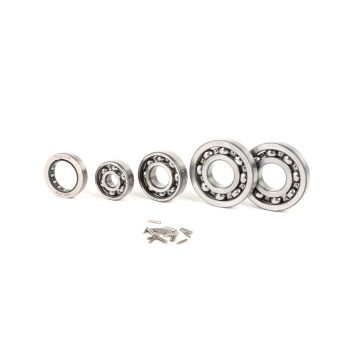 Bearing set engine block Vespa Largeframe Super125 (VNC1T 011000),VNA1T,VNA2T,VNB1,VNB2T,VNB3T,VNB4T,VNB5T,VNB6T,VBA1T,VBB1T,VBB2T,VGLA,VGLB,GL150 (VLA1M 050118),VNT1,VNT2
