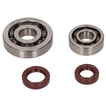 Bearing/seal set Piaggio 50cc 4T new model 4-piece