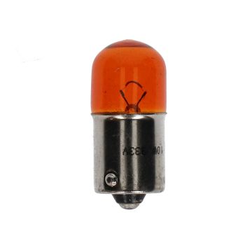 Bulb R10W BA15s 12V 10W orange-105330