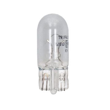 Bulb 12V 5W t10 wedge blue trifa