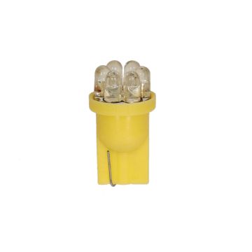 Bulb 12 Volts/ 10 Watt T10 orange each LED