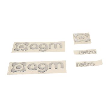 Logo sticker set AGM VX50i original-LOGO V641 CHagm
