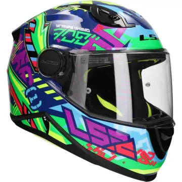 Kids helmet LS2 Kid Svent FF812 blue / green