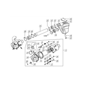 Air filter Kymco MXU 400