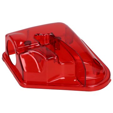 Minarelli air filter cover horizontal red