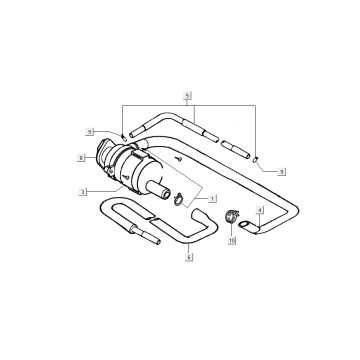 Air membrane Kymco New Dink 4-stroke black metallic