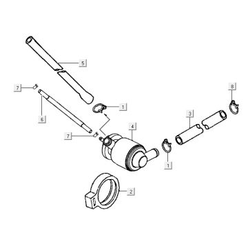 Air membrane Kymco Vitality 4t ac anthracite