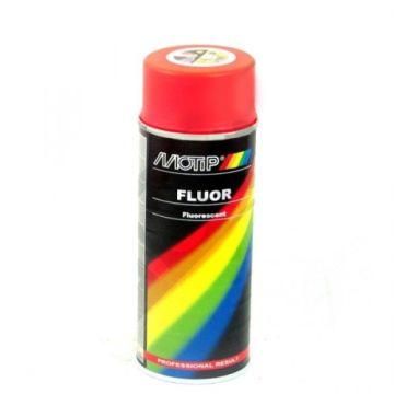 Spray can fluorine orange/red 400ml Motip