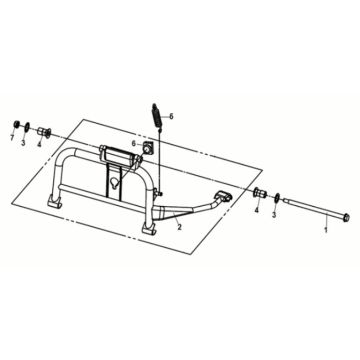 Main Stand Sym Symphony ST 125i LC E5