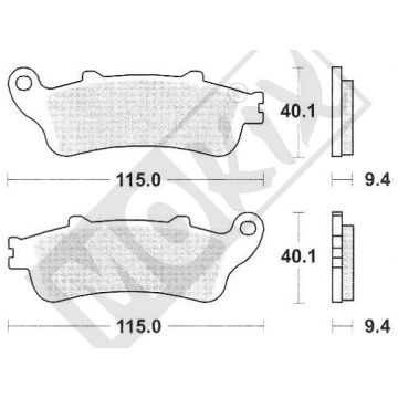 BRAKE PAD LUCAS STD APR/KTM/HON CE-MCB693