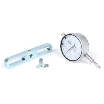 Dial indicator/tool ​​measuring top dead center/ignition timing BGM original Universal 0.01-10mm with holder for cylinder studs