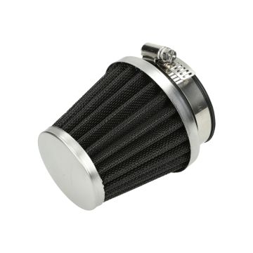 Power filter/air filter open 48mm carburetor connection Type K&N