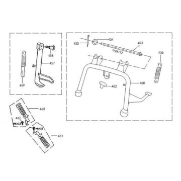 Mid-stand AGM Retro Extra matte cream