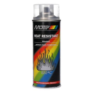 Spray Can Heat Resistant Blank 400ml Motip-M4033