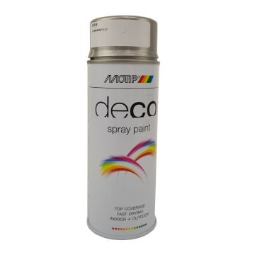 Spray can silver 400ml RAL 9006 Motip