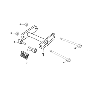 Engine Suspension Peugeot Elyseo black