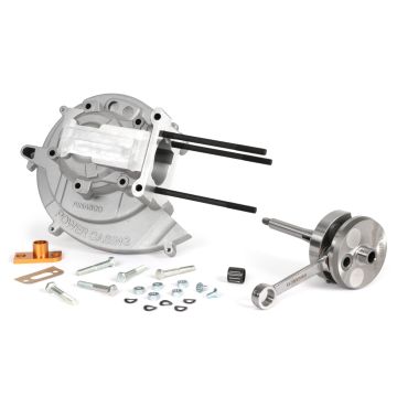 Crankcase complete Pinasco Power Casing Master 46x43 Piaggio Ciao,Bravo,SI,Boxer,Sp.12mm