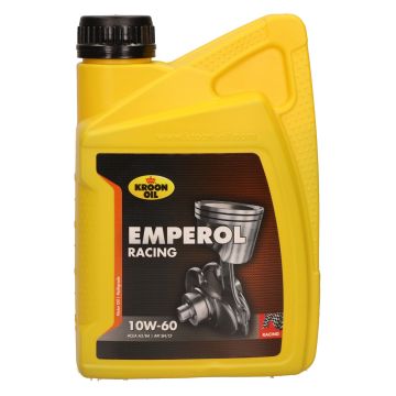 Lubricant oil 10w60 sco Piaggio 4t-3v i-Get 1L bottle crown 20062 emperol race