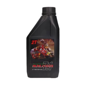 2-Stroke full synthetic 7.1 Racing lubricant oil 1 litre bottle of Malossi original 768230