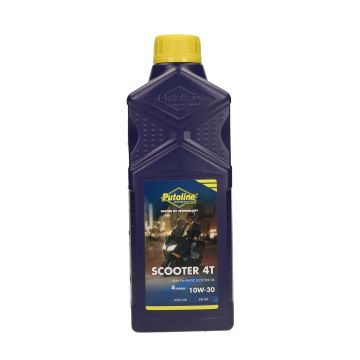 lubricant oil 10W30 4-stroke scooter 1L bottle putoline 74411