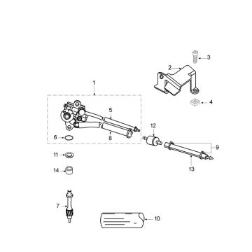 Oil pump Peugeot Vivacity 2 50 2T AC Euro 1