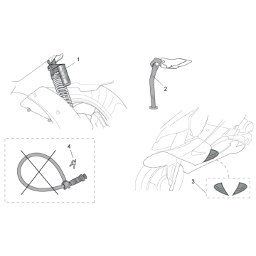 Other safety Aprilia SR 50 H2O ie+carb 2004-2009
