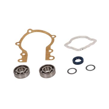 Crankshaft bearing kit + seal set + gasket set Vespa/Gilera/Ciao/Citta/Si/Grillo SKF A quality