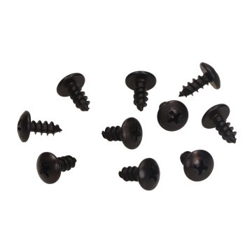 Parker set M5x12 10 pieces black