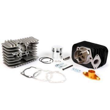 Cylinder Pinasco aluminum 72 cc Evoten Big Bore diameter 46mm Piaggio Ciao, Bravo, Boxer (piston pin = diameter 10mm)