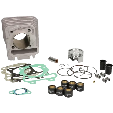 Cylinder Piaggio/Vespa 4-stroke 3-valve 80cc 49mm Polini