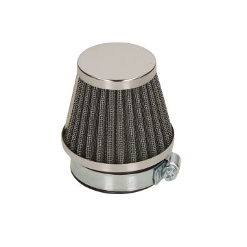 Power filter/air filter open 50mm (flat slide carburetor) carburetor connection Type K&N