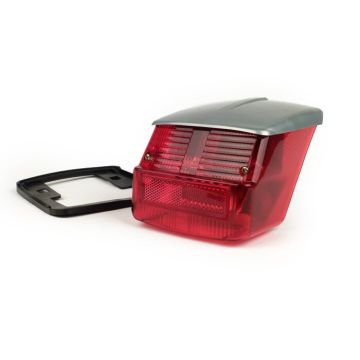 Rear light BGM original Vespa Rally180 (VSD1T), Rally200 (VSE1T), GTR125 (VNL2T), TS125 (VNL3T), V50 Special (German) ,50 SR, PV125 (German)