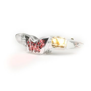 Rear light BGM original clear glass LED honeycomb Gilera Runner <-2005