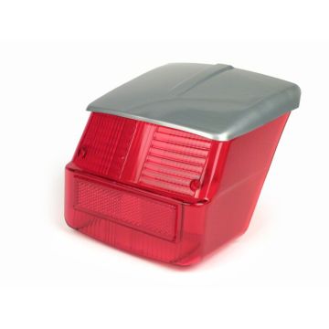 Rear light glass BGM original Vespa Rally180 (VSD1T),Rally200 (VSE1T),GTR125 (VNL2T),TS125 (VNL3T),V50 Spezial (German),50 SR,PV125 (German)