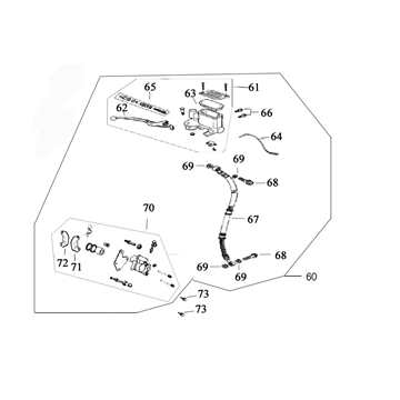 Brake right Znen Snail matt anthracite