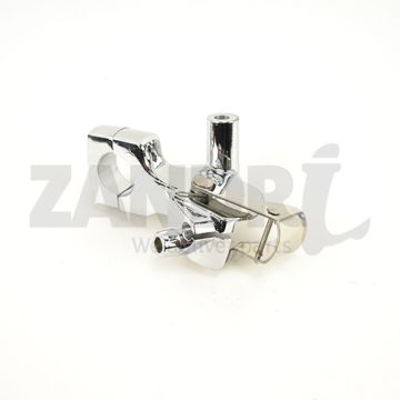 Brake lever holder left chrome