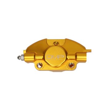 Brake brake caliper CNC Piaggio Zip 2T/4T/Vespa LX/S/LXV/Sprint/Primavera gold DMP