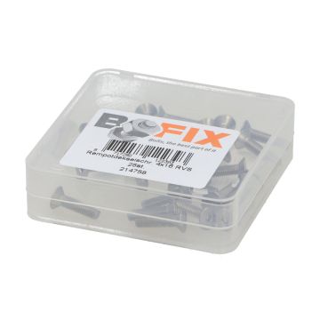 Brake pump cover screw M4x16 stainless steel 25 pieces