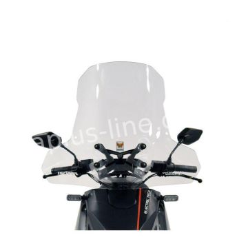 Windshield high smoke Super Soco CPX / VS1 / VS2  Isotta
