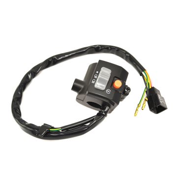 Handlebar switch SYM Mio 1 50/100cc right black original 35150-A8B-900