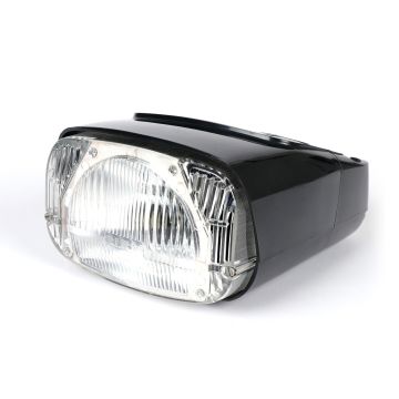 Headlight SIEM Piaggio Boxer 2 matte gray with DGM quality mark