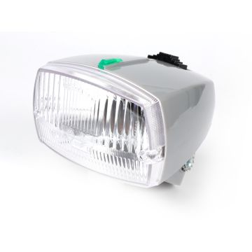 Headlight SIEM Piaggio Ciao P gray with DGM quality mark