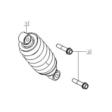 Shock absorber rear Kymco K-Pipe 125cc