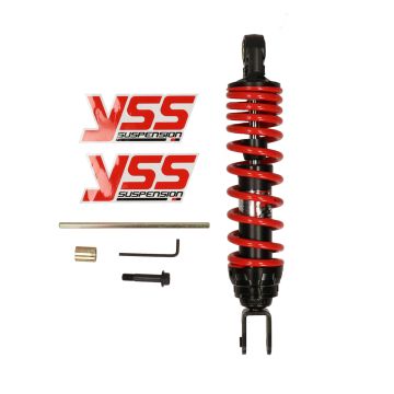 Hybrid-S Comfort 280mm red/black YSS shock absorber