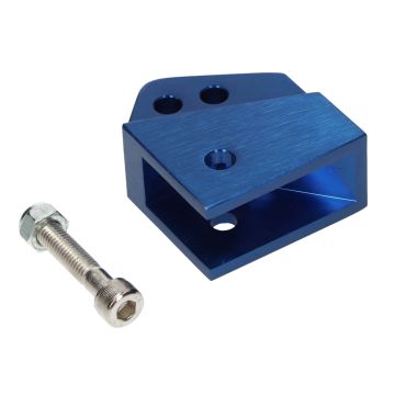 Shock absorber extender tnt Peugeot Speedfight blue aluminum DMP