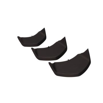 Trim strip set Vespa Sprint/Primavera matt black Power1 (from 2018)