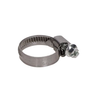 Hose clamp 9mm 16x25mm stainless steel each